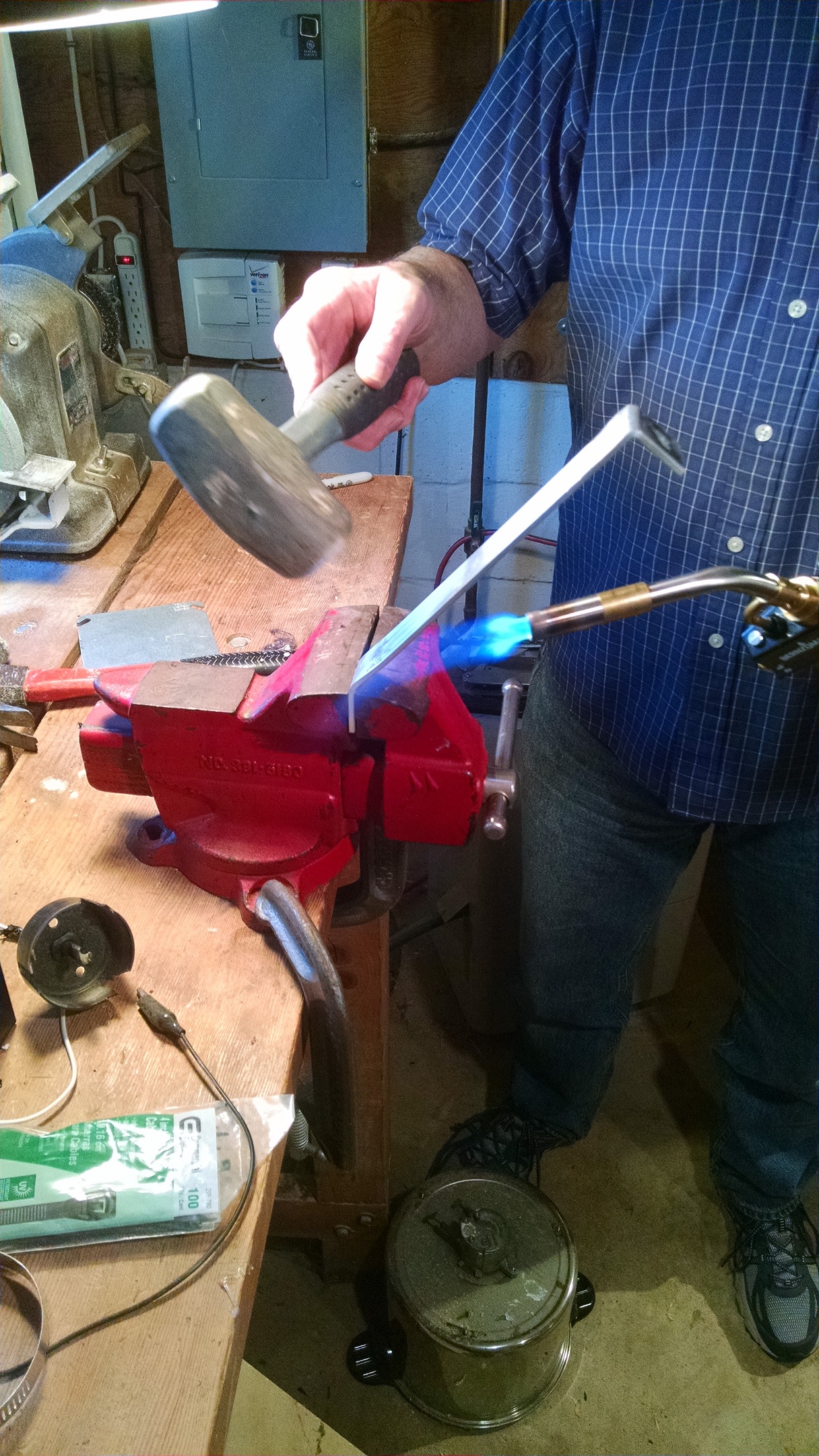 Bending the top-load frame